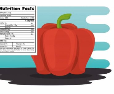 Bell peppers Nutrition Facts and Health Benefits | bell pepper nutrition facts |nutrition in peppers