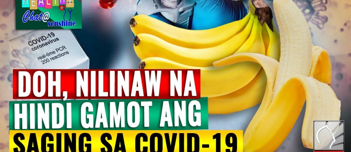 DOH, NILINAW NA HINDI GAMOT ANG SAGING SA COVID-19