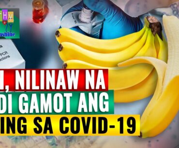 DOH, NILINAW NA HINDI GAMOT ANG SAGING SA COVID-19