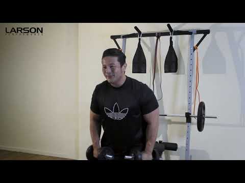 Larson Performance 78 Engineered Squat Rack Workout - Andry Tjoe