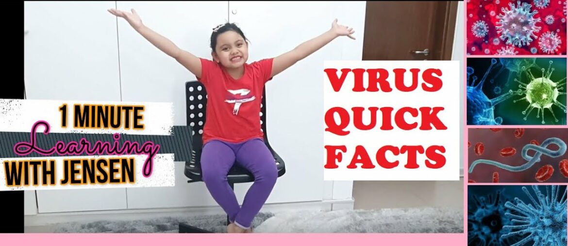 Virus Quick Facts - Coronavirus Facts | 1 min learning with Jensen