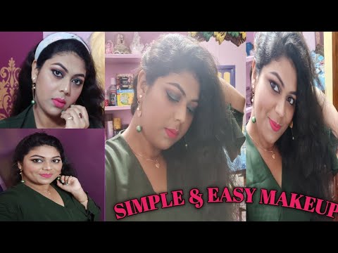 Simple quick and easy makeup tutorial for beginners ll Natural makeup look ll Srabanti Patra 2020