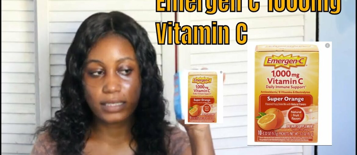 #VITAMINC    EMERGEN C 1000mg Vitamin C Review #emergenC #IMMUNESYSTEM