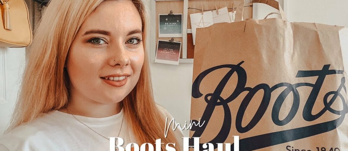 Mini Boots Haul - Makeup, Skincare & Haircare | chloblogs