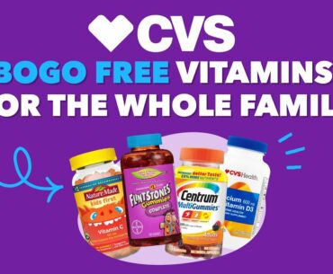 The Deal Download With CVS: BOGO Vitamin Deals for Back to School