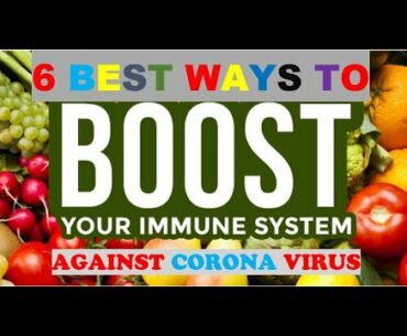 6 Best Ways To Boost The Immune System against Corona Virus || COVID-19 || Rainbow Info || 2020