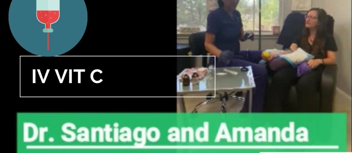 Intravenous injection/infusion of Vitamin C and more! Live interview with Dr. Santiago.