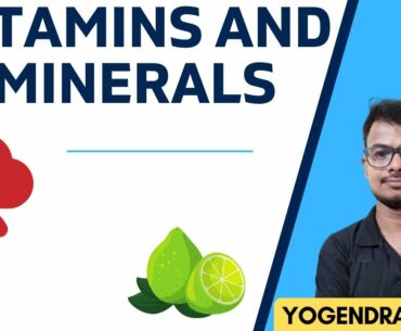 Vitamin and Mineral | Complete Biology | Yogendra Singh