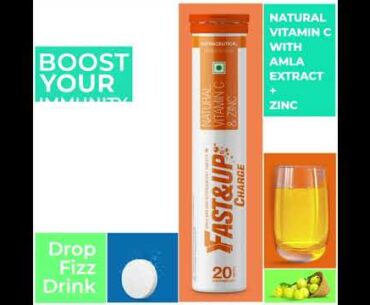 Boost your Immunity with Fast&Up Charge | Natural Vitamin C Supplements