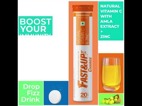 Boost your Immunity with Fast&Up Charge | Natural Vitamin C Supplements