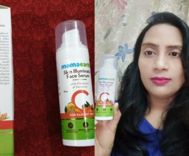 mamaearth Skin Illuminate Face Serum for Radiant Skin with Vitamin C & Turmeric | Richa Roy