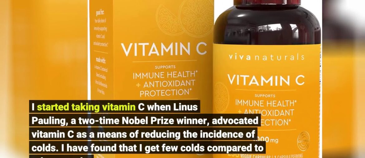 Dr Tobias - Vitamin C 1,000 mg - No Artificial Color or Flavors - Immune Support