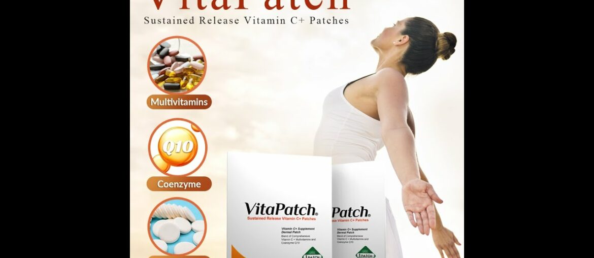 VitaPatch - Vitamin C+ supplement dermal patch to strengthen immunity system [Jannah Online Biz]