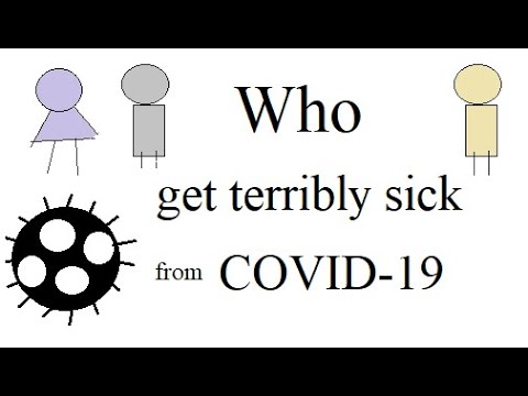 Who get terribly sick from COVID-19: People with slow immune systems