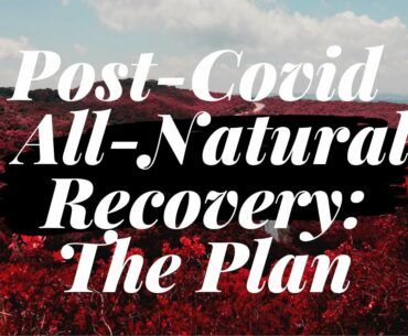 POST-COVID ALL-NATURAL RECOVERY: THE PLAN