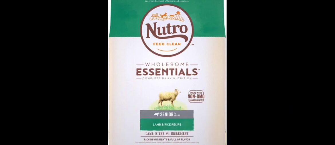 NUTRO WHOLESOME ESSENTIALS Large Breed Adult Lamb & Rice Dry Dog Food