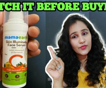 Mamaearth Skin Illuminate Vitamin C Face Serum  * Non Sponsored Honest Review *