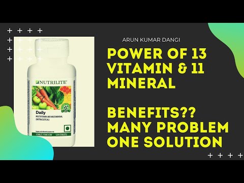 Nutrilite Daily Multivitamin & Multimineral- Drastically change your many health problems.