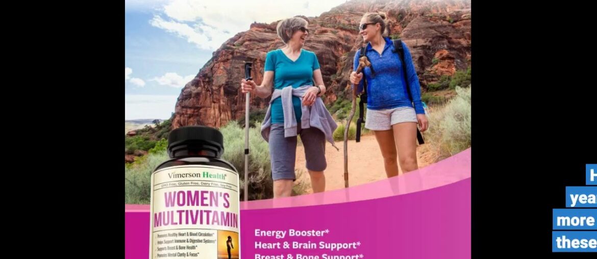 Best Reviewed! Women's Daily Multivitamin Multimineral Supplement. Vitamins and Minerals. Chrom...