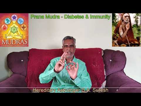 Prana Mudra | Diabetes | Immunity | Fight COVID-19 | Mudras for well-being | Astrologer D.A. Suresh