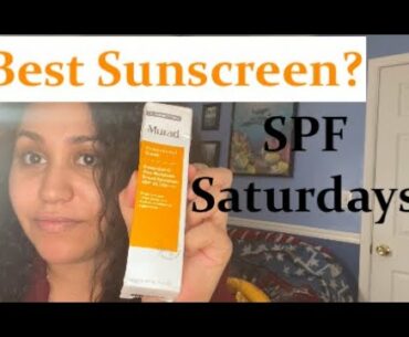 SPF Saturday Episode 4- Murad Vitamin C Day moisturizer SPF 30 - Sunscreen Review