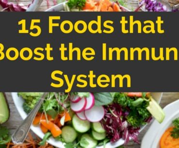 15 foods that boost the immune system  | YAM Videos