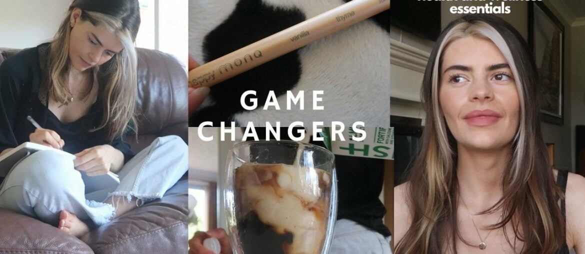 these things changed my life- my FAVOURITE HEALTH AND WELLNESS ESSENTIALS (you need to try)