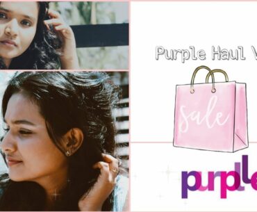 Purple.Com Haul Video | Things I Bought From Purple.Com| Makeup Basics|