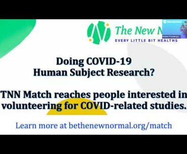 CCTS Research Summit: Innovative COVID-19 Pilot Research