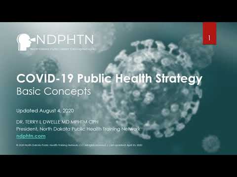 #COVID-19 Public Health Strategy: Basic Concepts [TRAINING]