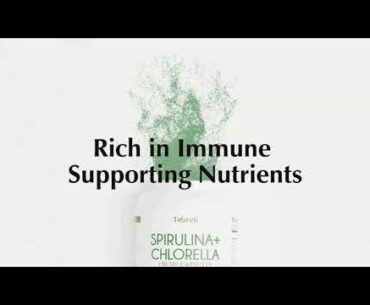 Organic Spirulina & Cracked Cell Chlorella Chlorophyll Capsules- Supports Healthy Immune Sys Reviews