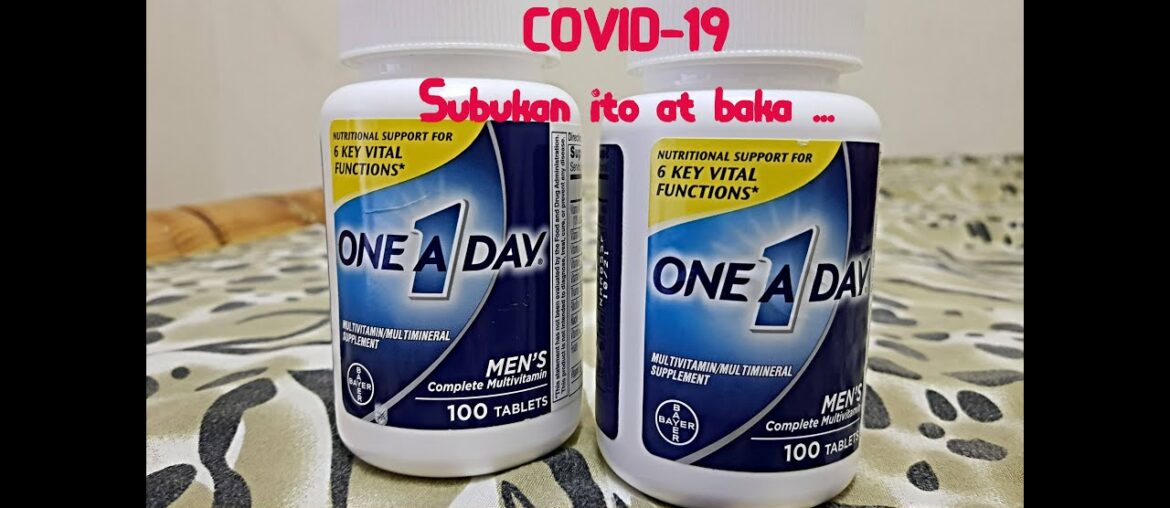 Pampalakas ng immune system laban sa COVID-19 - One A Day Multivitamins