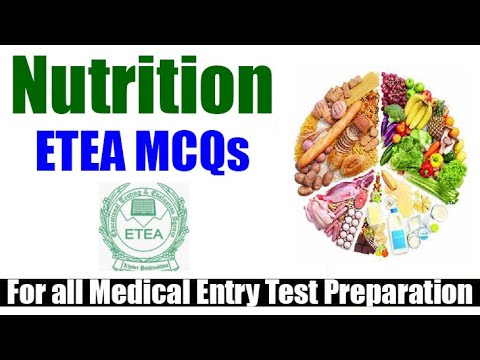 Nutrition Chapter All Possible MCQs | Biology MCQs for ETEA Preparation | ETEA In My Pocket | MDCAT