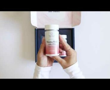 Best Nest Wellness Mama Bird AM/PM Prenatal Multi+ Unboxing