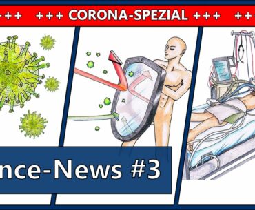 News: Aerosole & Abstand | Coronavirus & Immunsystem | Sterblichkeit beatmeter Covid-19 Patienten