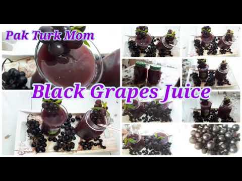 Black Grape Juice to improve immunity/Healthy JuiceEvery Morning /best Energy Booster||