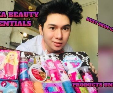 KINEZA BEAUTY ESSENTIALS PRODUCTS UNBOXING l Angelo King San Miguel