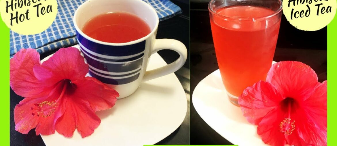 Agua de Jamaica | Hibiscus Iced Tea | Hibiscus Hot Tea | Immunity Boosting Drink |