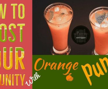 IMMUNITY BOOSTER ORANGE PUNCH - BOOST YOUR IMMUNITY WITH SPECIAL BLENDED PUNCH