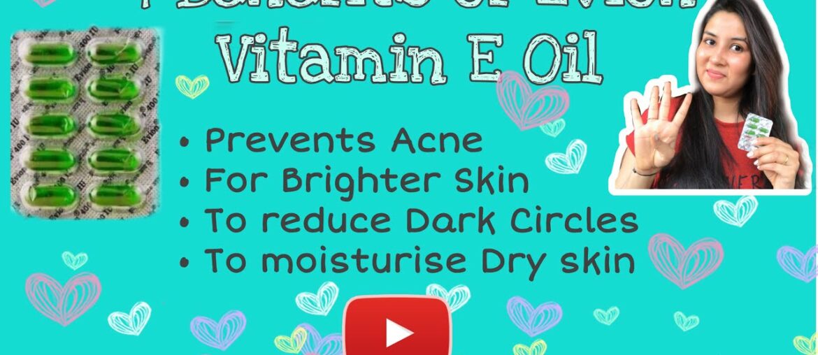 Evion Vitamin E 400mg Capsule Benefits & Uses | Acne Prevention | Dark Circles Remedy | Bright Skin