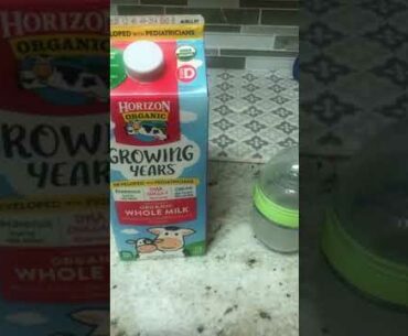 Horizon Organic “Growing Years” Vitamin D Whole Milk