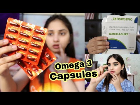 Omega 3 Supplement for Hair, Skin, Joints and Heart Health | Best for Fitness & pcod