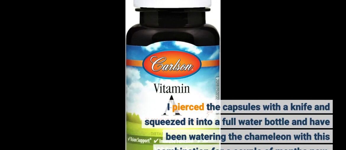 Carlson - Vitamin A, 10000 IU (3000 mcg RAE), Vitamin A Supplements, Immune Support, Vision Hea...