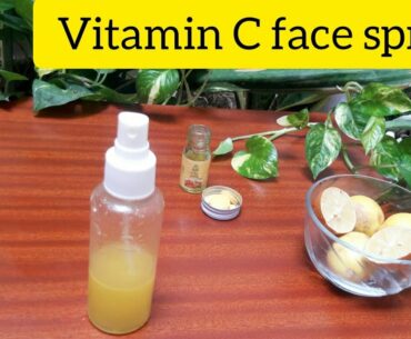 DIY,Vitamin C Face Spray||Homemade Vitamin C spray for spotless,fair and youthful skin|| Urdu Hindi