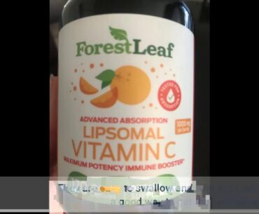 Natural Liposomal Vitamin C Immune System Booster 1000mg - with MCT Oil and Sunflower Lecithin...