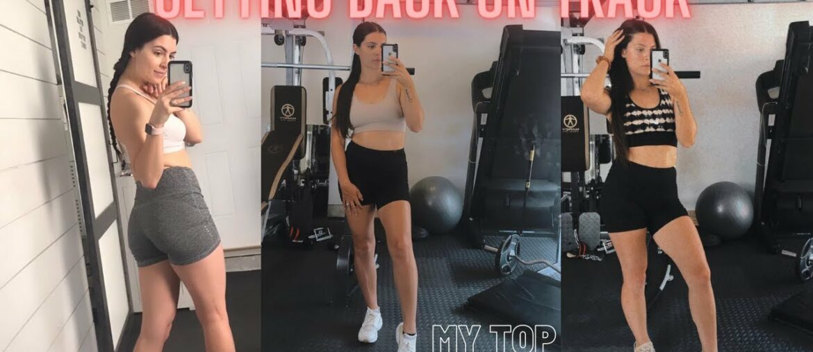 FITNESS VLOG: GETTING BACK ON TRACK + STAYING MOTIVATED | HOW TO USE MYFITNESSPAL