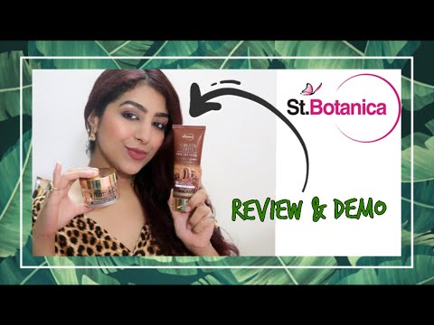 St. Botanica Vitamin C Brightening Night Cream & Robust Coffee Peel Off Mask || REVIEW & DEMO