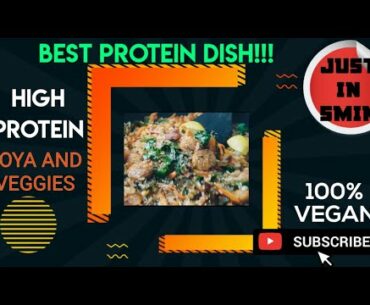 BEST ! PROTEIN DISH SO FAR IN 5 MIN ...|CHECK NOW|#VEGAN #PROTEIN #BODYBUILDING