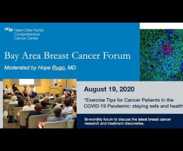 UCSF Bay Area Breast Cancer Forum Exercise Tips COVID19