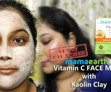 Mamaearth Vitamin C Face Mask Honest Review | NEWLY LAUNCHED | #mamaearth